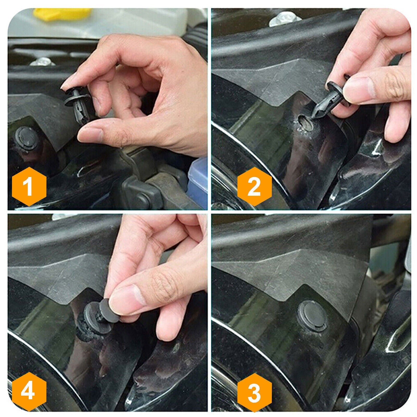 Car Retainer Clips Fasteners Cars Body Kits 801 PCS Car Door Panel Trim Clips
