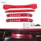 Rear Lower Control Arm Tie Bar Subframe Brace Fi for Honda Civic EK 1996-2000 US