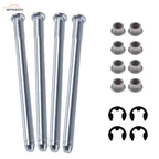 Door Hinge Pins and Bushing Kit 2 Door 4 Pin Fit for 94 - 04 Chevy S10 GMC S15 S