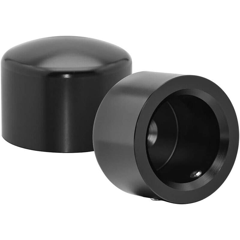 1 Pair Thick Cut Front Axle Cap Nut Covers For Harley Davidson Road king Special