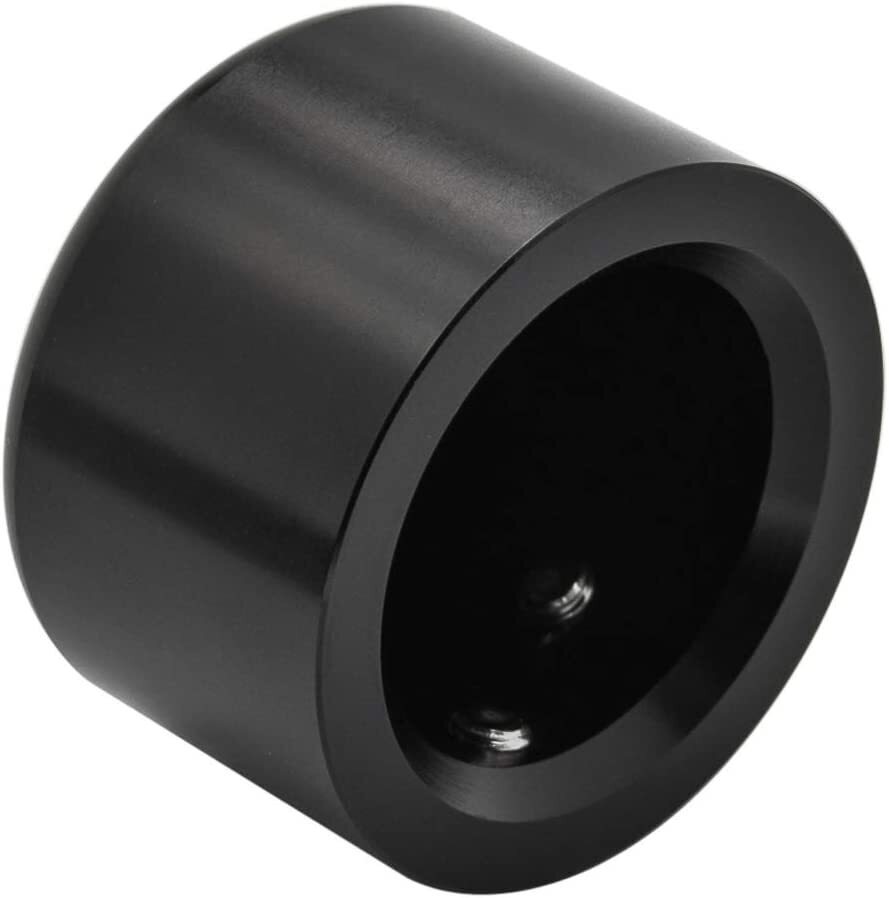 1 Pair Thick Cut Front Axle Cap Nut Covers For Harley Davidson Road king Special
