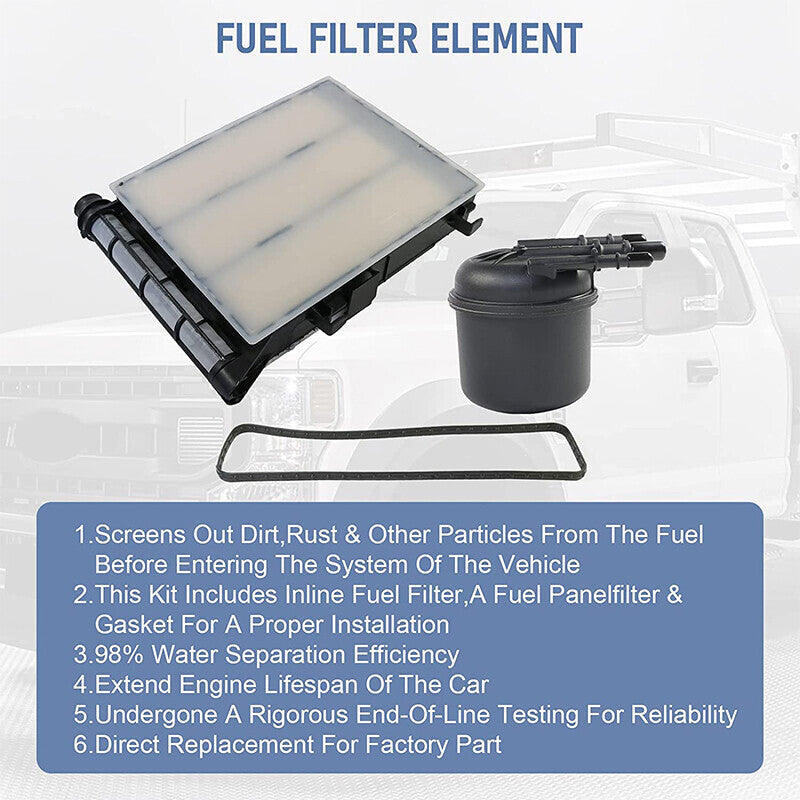 6.7 Powerstroke Fuel Filter Element Fit for Ford F250 F350 Super Duty 2017-20 US