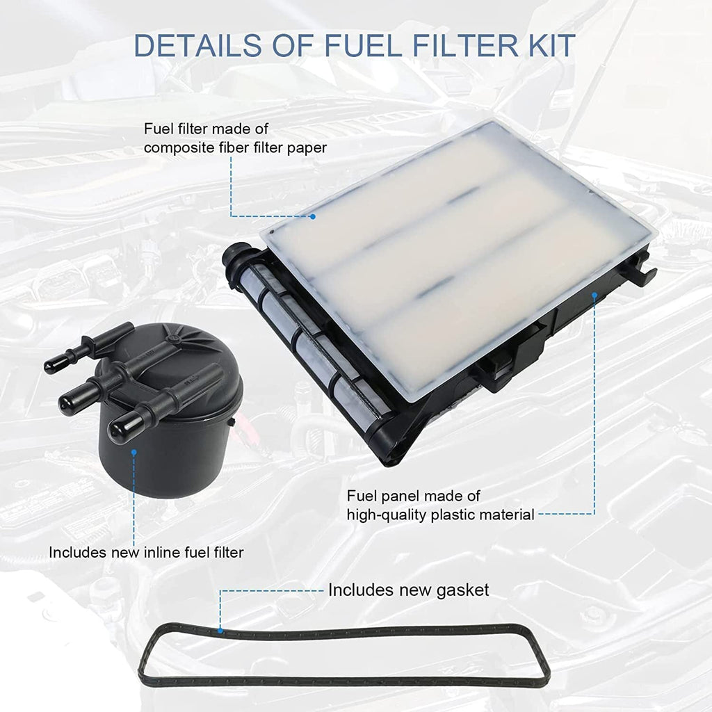 6.7 Powerstroke Fuel Filter Element Fit for Ford F250 F350 Super Duty 2017-20 US
