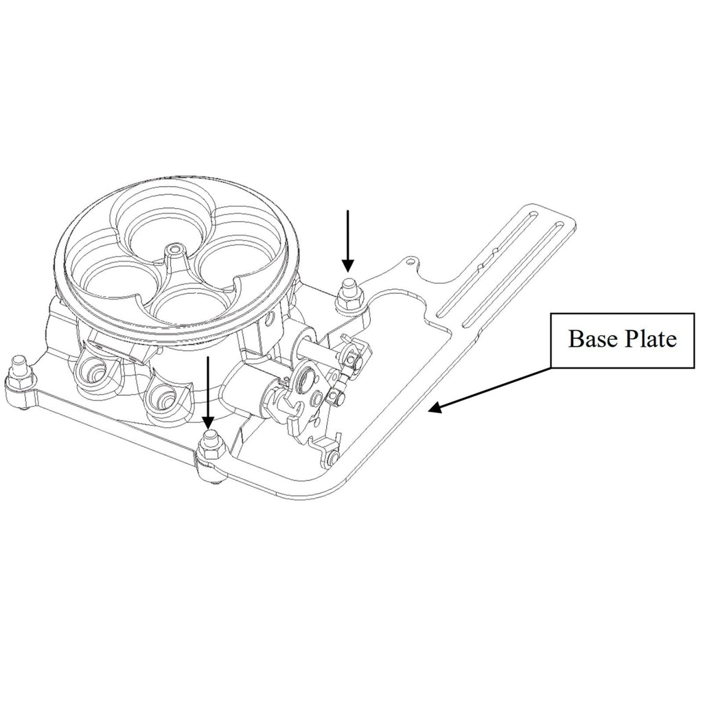 304147 Transmissions Throttle Carburetor Cable Bracket EZ-EFI Fit for GM 700R4 S