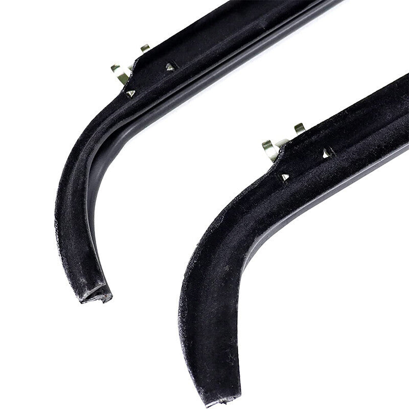 Door Window Seal Belt Weatherstrip 4 Piece Fit For 1987-97 Ford F150 F250 F350