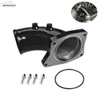 Black Intake Elbow Pipe for Ford F250 F350 F450 6.0L Powerstroke Diesel 03-07