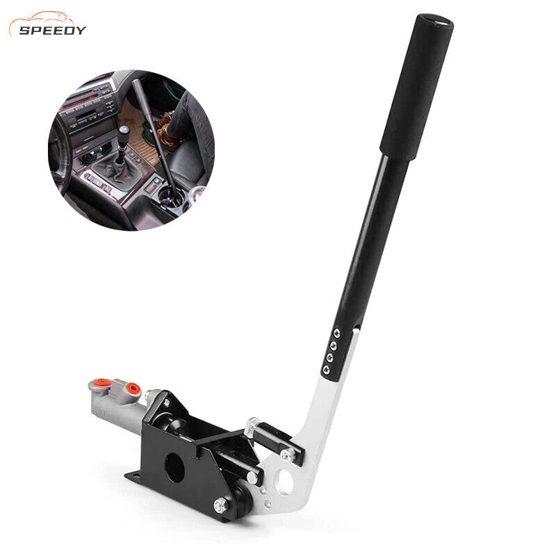 Universal Hydraulic Handbrake Drift Hydro E-Brake Racing Long Level Gear Black