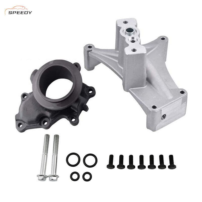 Turbo Pedestal+Bolts & Housing Fit For 1999-03 Ford Powerstroke Diesel 7.3L