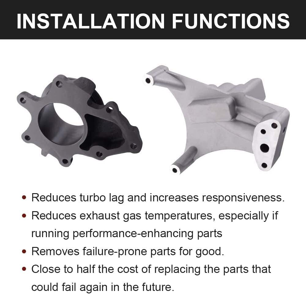 Turbo Pedestal+Bolts & Housing Fit For 1999-03 Ford Powerstroke Diesel 7.3L
