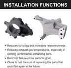 Turbo Pedestal+Bolts & Housing Fit For 1999-03 Ford Powerstroke Diesel 7.3L