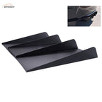 For New Edge Ford Mustang 4 Shark Fins Car Rear Bumper Lip Diffuser Splitter US