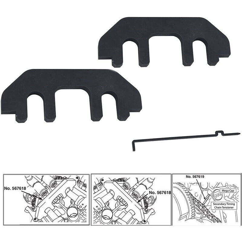 For Ford 3.5L 3.7L 4V Camshaft Holding Tool Pro Timing Alignment Holder Tool US