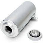 Coolant Overflow Tank Radiator Bottle Universal 800ml Aluminum with Hose Line US