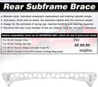 For 92-95 Honda Civic 94-01 Acura Integra Rear Lower Control Arms Subframe Brace
