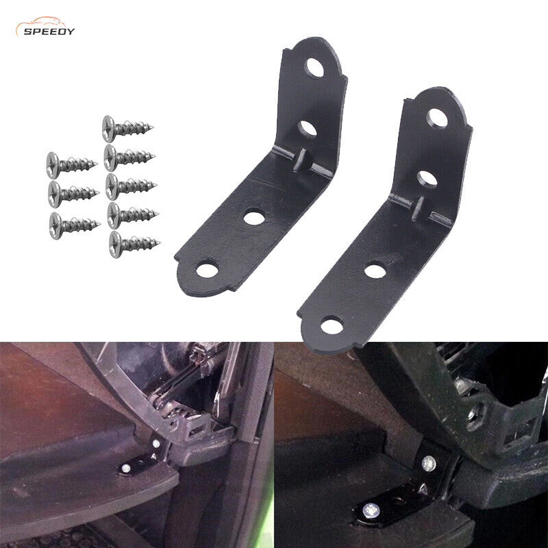 Fit For Audi A4 S4 RS4 B6 B7 8E Glove Box Repair Kit 2001-2008 2 pc Black