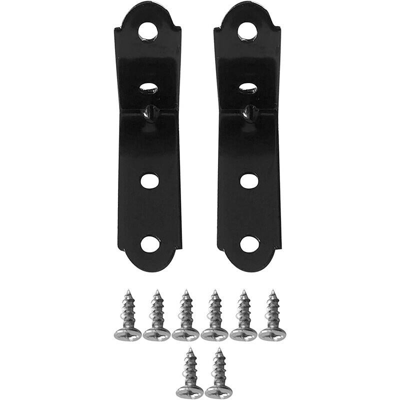 Fit For Audi A4 S4 RS4 B6 B7 8E Glove Box Repair Kit 2001-2008 2 pc Black