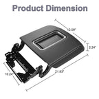 For 2015-2019 Chevrolet Suburban SILVERADO CENTER CONSOLE Armrest Lid Black