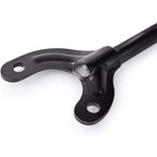 A Pair Front Grab Handles w/Black Rubber Grips Fit For Jeep Wrangler TJ 97-06