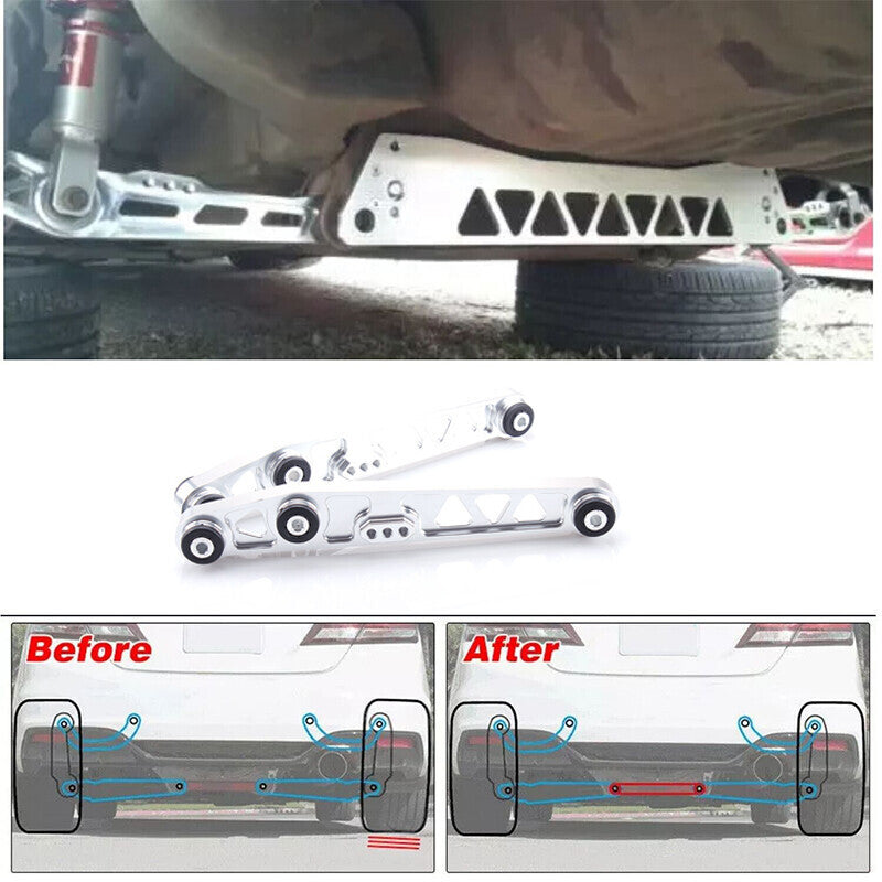 Rear Lower Control Arm Kit for 1994-01 Acura Integra / 88-95 Honda Civic EG SL