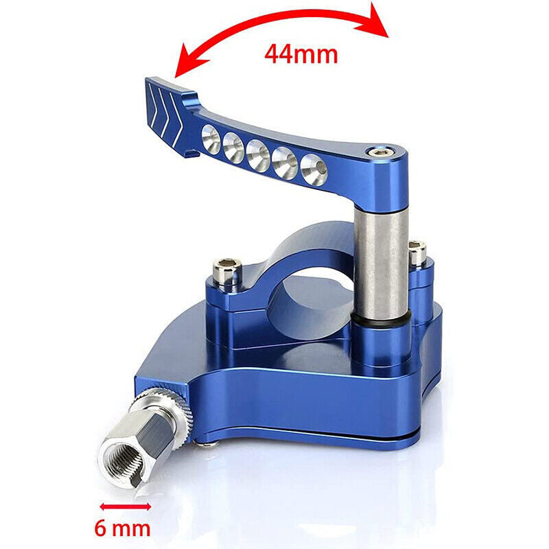 Universal Billet CNC 7/8" ATV Throttle Lever Thumb Controller for Yamaha Suzuki