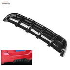 Car Rear Bumper Lip Diffuser Universal Car Shark Fin Spoiler Diffuser Lip 26"x5"