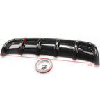 Car Rear Bumper Lip Diffuser Universal Car Shark Fin Spoiler Diffuser Lip 26"x5"