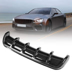 Car Rear Bumper Lip Diffuser Universal Car Shark Fin Spoiler Diffuser Lip 26"x5"