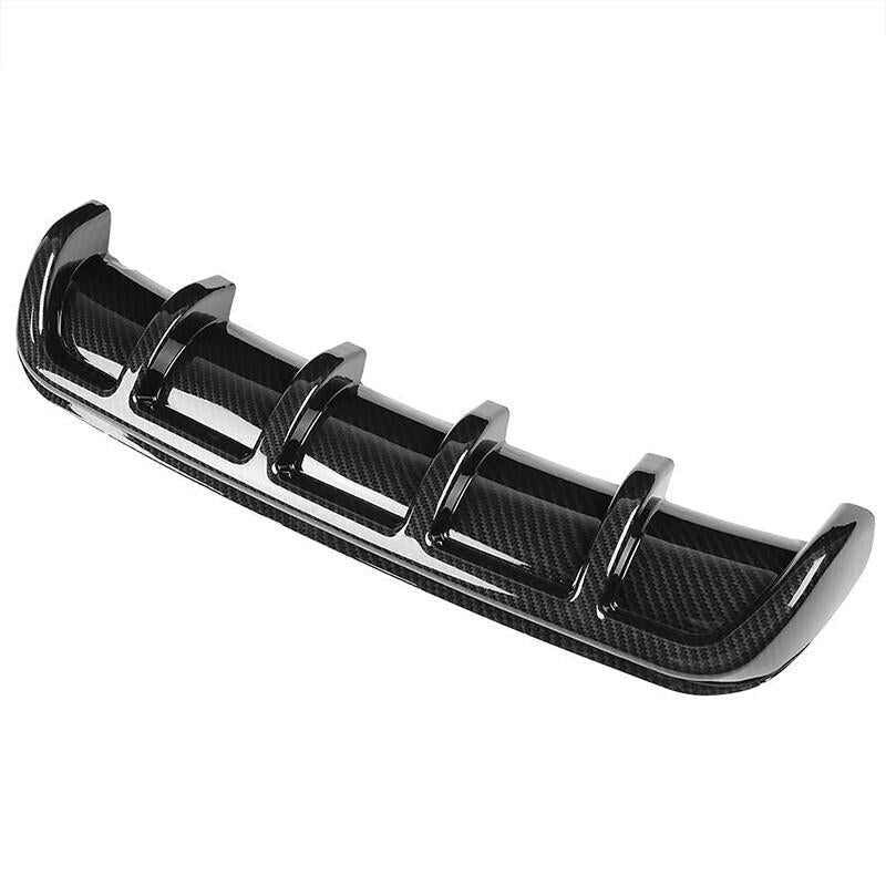 Car Rear Bumper Lip Diffuser Universal Car Shark Fin Spoiler Diffuser Lip 26"x5"