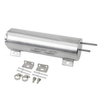 3"x10" Polished Stainless Steel Radiator Coolant Overflow Catch Puke Tank 32OZ