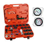 28pcs Radiator Pressure Tester Coolant Purge Refill Vacuum Cooling System Kit
