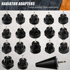 28pcs Radiator Pressure Tester Coolant Purge Refill Vacuum Cooling System Kit