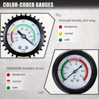 28pcs Radiator Pressure Tester Coolant Purge Refill Vacuum Cooling System Kit