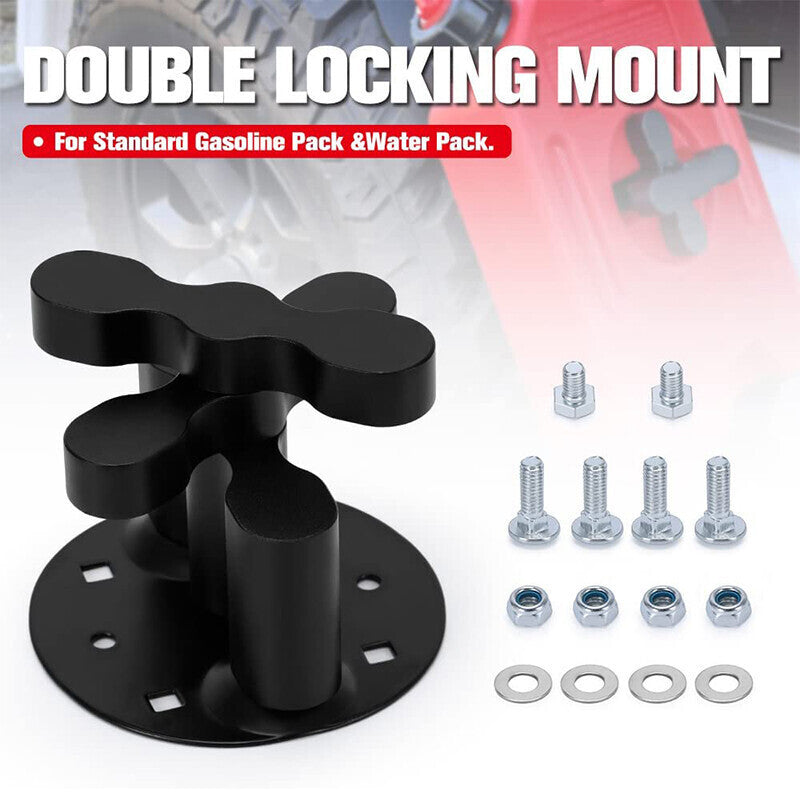 2x Fit For RotopaX Standard Pack Mount RX-DLX-PM Cargo Racks Fuel Gas Can Pack