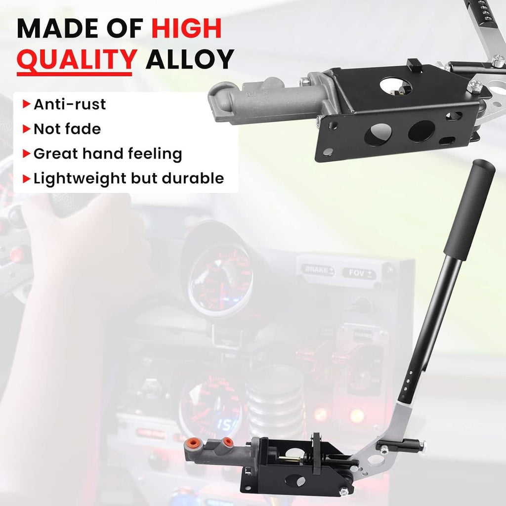 Hydraulic Handbrake Adjustable E Brake Long Lever Handle Universal Hand Lever