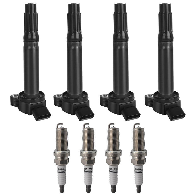 UF487 Pack of 4 Ignition Coil&Spark Plug for Camry Rav4 Avalon Lexus RX350 ES350