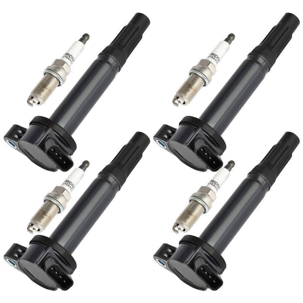 UF487 Pack of 4 Ignition Coil&Spark Plug for Camry Rav4 Avalon Lexus RX350 ES350