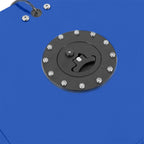 20 GALLON/76L BLUE ALUMINUM RACING/DRIFT FUEL/GAS CELL TANK+CAP+LEVEL SENDER