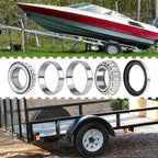 2 Pair Wheel Hub Trailer Bearing Kit L68149 L44649 for 3500 Lbs Trailer Axle #84