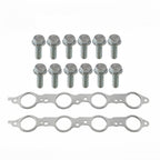Exhaust Manifold Header Gasket Pair with Bolts Fit For LS1 4.8 5.3 5.7 6.0 6.2L
