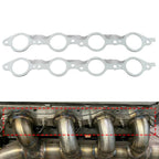 Exhaust Manifold Header Gasket Pair with Bolts Fit For LS1 4.8 5.3 5.7 6.0 6.2L