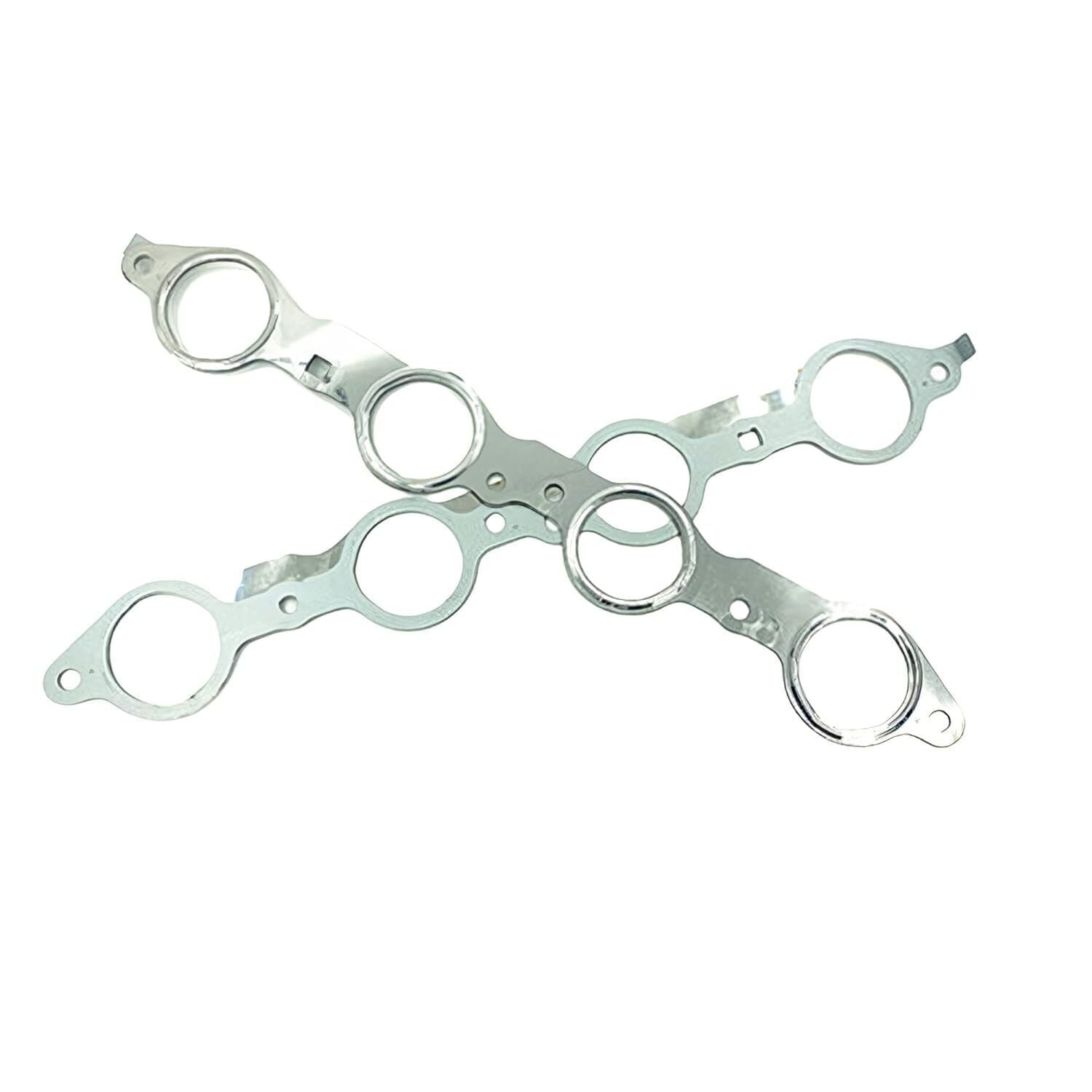 Exhaust Manifold Header Gasket Pair with Bolts Fit For LS1 4.8 5.3 5.7 6.0 6.2L