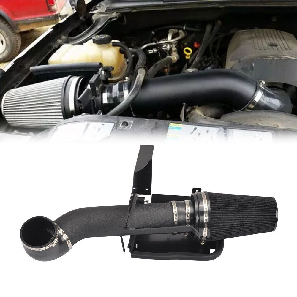 4" Textured Cold Air Intake Pipe Heat Shield For 99-06 GMC Sierra 1500/2500/3500