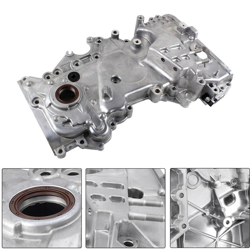 213502E350 Timing Chain Oil Pump Cover FOR 2014-2019 Kia Soul 2.0L & Hyundai