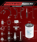 Powerstroke Disaster Prevention Bypass Kit For Ford 6.7L 2011-22 CP4-6.7F-BP-G2