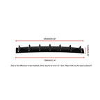 For Acura TL 2004-2008 Rear Bumper Diffuser 7 Fins Spoiler Lip Splitter Wing