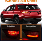 Left LED Tail Light Lamp for 2018-2021 Chevrolet Traverse Driver Side L 84990362