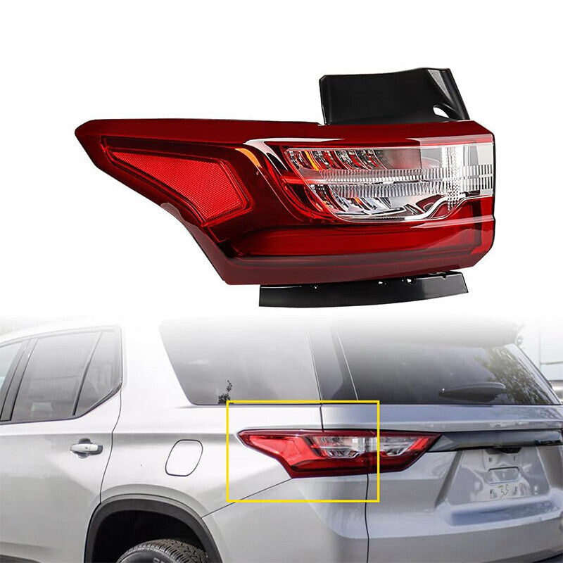 Left LED Tail Light Lamp for 2018-2021 Chevrolet Traverse Driver Side L 84990362