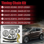 For Hyundai Kia 2.4L G4KJ Engine Rebuild Overhaul Kit - Crankshaft / Con Rods