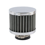 2 Port 10AN Dual Breather Filter Baffled Polished Oil Catch Can Reservoir Tank