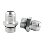 2 Port 10AN Dual Breather Filter Baffled Polished Oil Catch Can Reservoir Tank